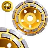 Tarcza garnkowa diamentowa 125mm do szlifowania betonu kamienia