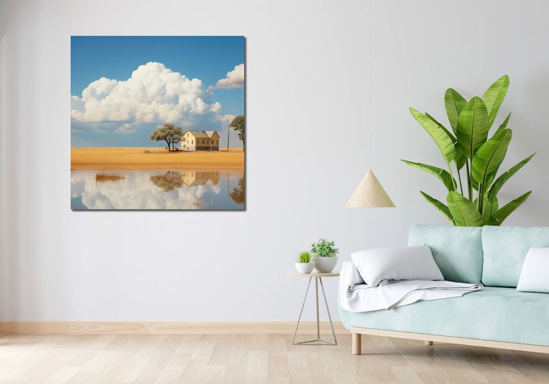 Obraz 100x100cm Domostwo zdjęcie 2