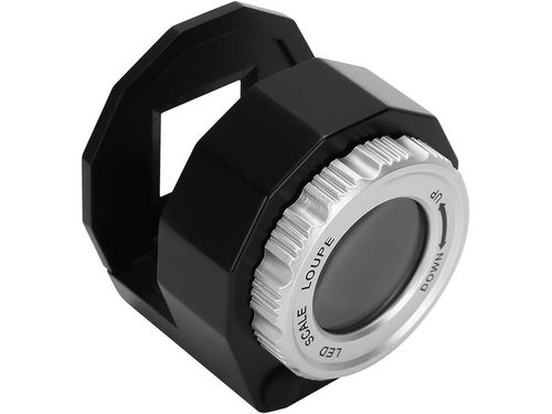 LUPA JUBILERSKA MIKROSKOP 30X 3 LED UV BATERIE NUMIZMATYK na Arena.pl