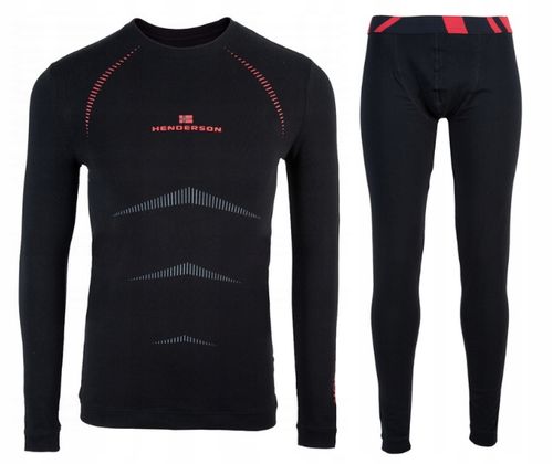 HENDERSON BIELIZNA TERMOAKTYWNA TERMICZNA KOMPLET TERMOAKTYWNY CZARNY L na Arena.pl