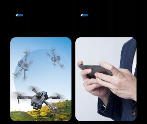 DRON Z KAMERĄ S183 PILOT HEADLESS 3 KAMERY UNIKANIE PRZESZKÓD 3 BATERIE na Arena.pl