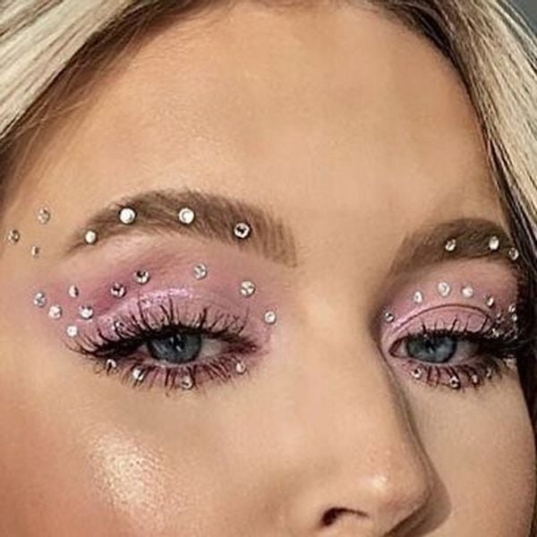 KRYSZTAŁKI SAMOPRZYLEPNE DIAMENCIKI NA TWARZ OCZY zdjęcie 6