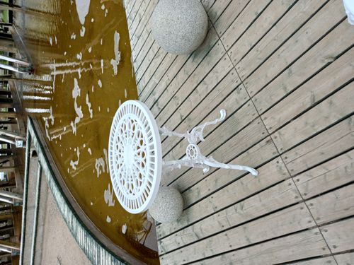 STÓŁ ŻELIWNY OGRODOWY FI 56cm PIĘKNY na Arena.pl