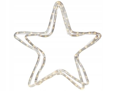 ŚWIĄTECZNA GWIAZDA LED 3D OZDOBA ZEWNĘTRZNA XXL na Arena.pl