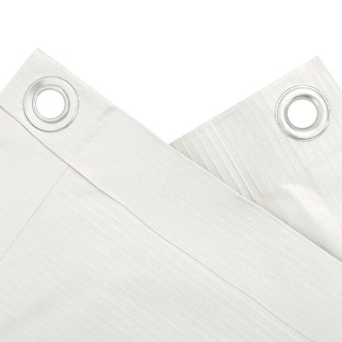 Osłona balkonowa, biała, 600x75 cm, PVC na Arena.pl