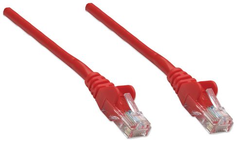 PATCH CORD INTELLINET CAT5E UTP 1,0M CZERWONY 100% MIEDŹ 318952 na Arena.pl