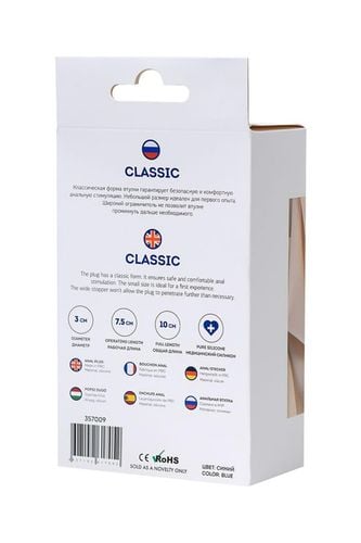 korek analny todo classic niebieski s na Arena.pl