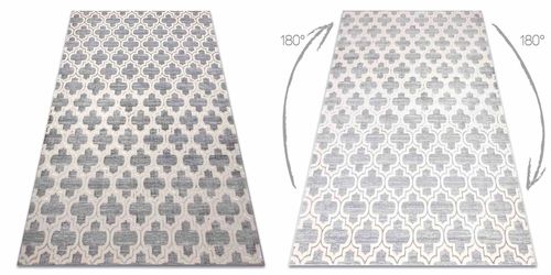 RUG/LU/IONA/CLOVER/GREY+CREAM/120x170 na Arena.pl