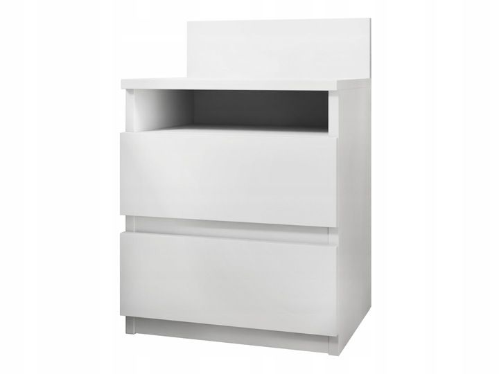 SZAFKA NOCNA MALWA M1 - BIEL zdjęcie 3