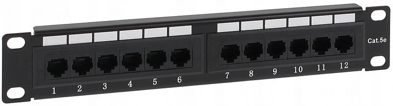 PATCH PANEL RJ-45 PP10-12/RJ 10" zdjęcie 1