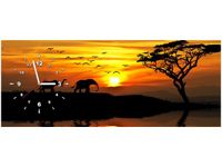 100X40CM ZEGAR AFRYKA OBRAZ