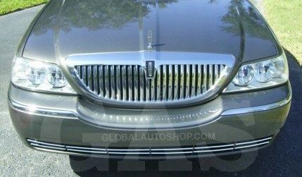 Lincoln Town Car - Chromowane Listwy Grill Chrom Atrapy Zderzaka Tuning na Arena.pl
