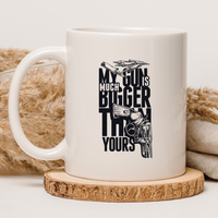 CHAMSKI KUBEK BEZ CENZURY | ŚMIESZNY PREZENT | DO PRACY BIURA DOMU | 330 ml