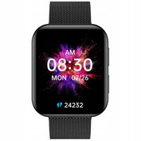 SMARTWATCH GARETT GRC MAXX CZARNY STALOWY