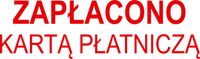 PIECZĄTKA automatyczna ZAPŁACONO KARTĄ PŁATNICZĄ - pieczątki C30