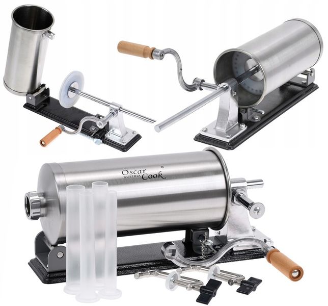 NADZIEWARKA do Kiełbas Wędlin 5,5 kg MASZYNKA Szpryca Lewarek do KIEŁBASY zdjęcie 1