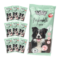 PRZYSMAKI DLA PSA TufTuf FRYKADELKI Z GĘSIĄ ZESTAW 3szt. 10x100g