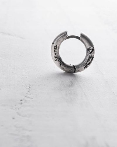 Srebrny kolczyk - kółko KLETTUR na Arena.pl