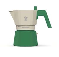 Kawiarka emaliowana 3 filiżanki Pezzetti Futurexpress zieleń z charakterem