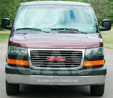 GMC Savana - Chromowane Listwy Grill Chrom Atrapy Zderzaka Tuning zdjęcie 2