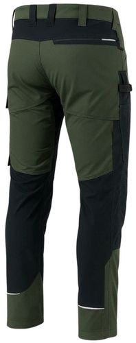 ELASTYCZNE Spodnie ROBOCZE Męskie BHP STRETCH MOCNE OCHRONNE SPANDEX KHAKI na Arena.pl