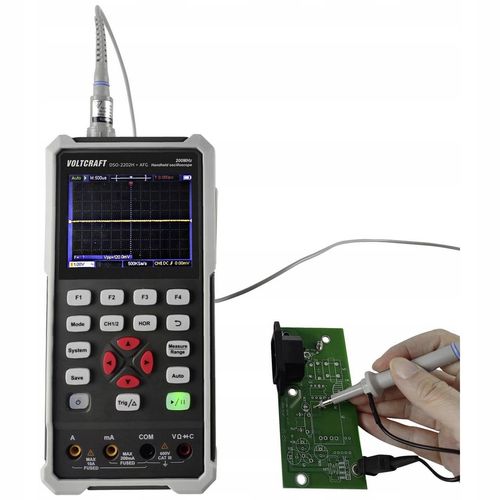 Oscyloskop MULTIMETR cyfrowy mobilny ręczny USB 200 MHz 1 GSa/s VOLTCRAFT na Arena.pl