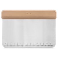 Szpatuła, rozdrabniacz do ciasta stalowy 17 cm