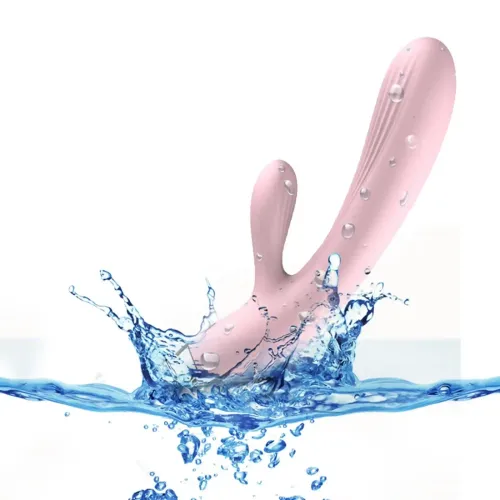 Wibrator- B - Series, Silicone Vibrator Pink USB 10 Function / Heating na Arena.pl