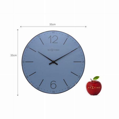 Zegar ścienny NeXtime Index Dome 3159 BL na Arena.pl