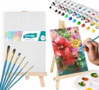 ZESTAW MALARSKI DLA DZIECI MALOWANIA ARTYSTYCZNY