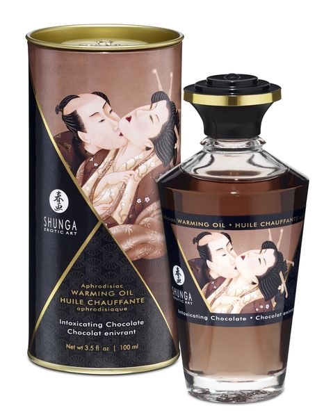 Shunga - Aphrodisiac Oil Chocolate 100 Ml zdjęcie 1