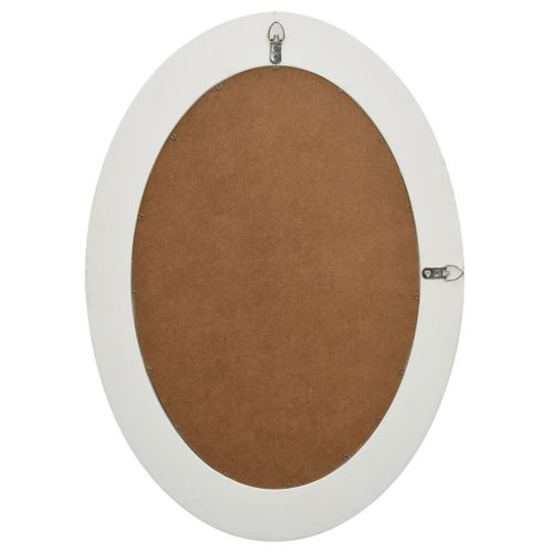 Lustro ścienne w stylu barokowym 50x70cm białe VidaXL na Arena.pl
