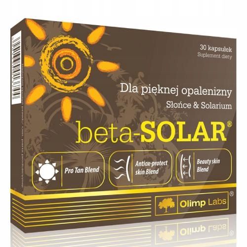 OLIMP BETA SOLAR 2x30kaps PIĘKNA ZDROWA OPALENIZNA zdjęcie 8