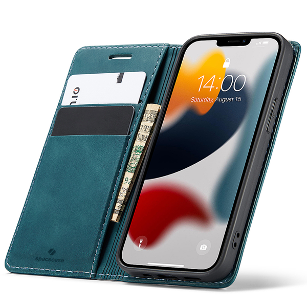 Spacecase Wallet iPhone 13 mini blue zdjęcie 1