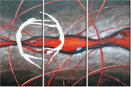 60 90CM OBRAZ 3 ELEM TANIEC TONI DRUK PŁÓTNO RAMA na Arena.pl