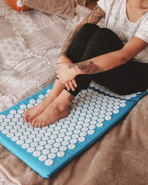 DUŻA MATA DO AKUPRESURY Z KOLCAMI ROZMIAR XXL SKUTECZNA NA BÓL Z ATESTEM zdjęcie 7