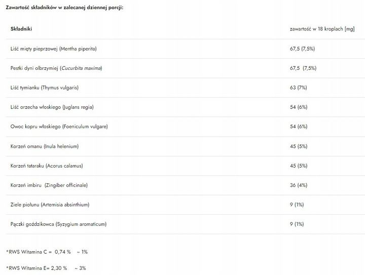 VERMIS JUNIOR Krople 50ml na pasożyty, oczyszczani zdjęcie 3