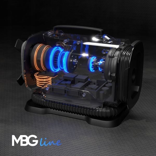 Kompresor samochodowy MBG LINE 845 Pro zdjęcie 9