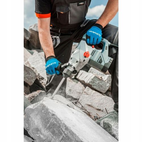 MŁOT UDAROWY SDS+ 1500W WALIZKA AKCESORIA GRAPHITE na Arena.pl