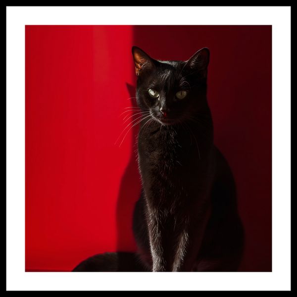 Plakat 40x40cm Elegancja w Cieniu zdjęcie 3