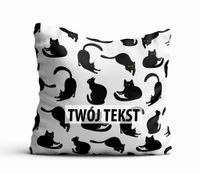 Poduszka Dekoracyjna RÓŻNE  z Twoim napisem R03