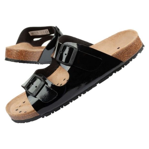 Klapki Abeba Sandals czarne r.37 zdjęcie 1