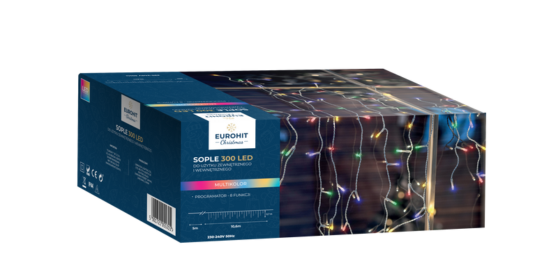 SOPLE 300 LED IP44 ZEWNĘTRZNE MULTIKOLOR zdjęcie 1
