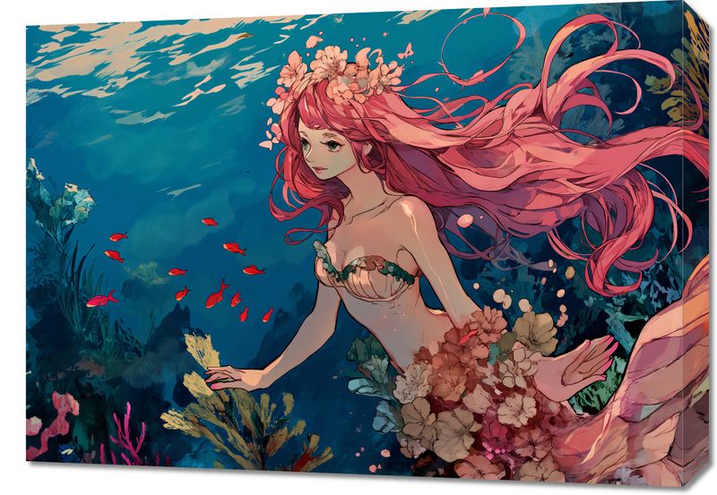 Obraz 70x50cm Nimfa Oceanu zdjęcie 1