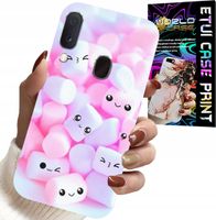 ETUI DO SAMSUNG GALAXY A20E - WZÓR W SŁODKIE PIANKI, OBUDOWA, PLECKI