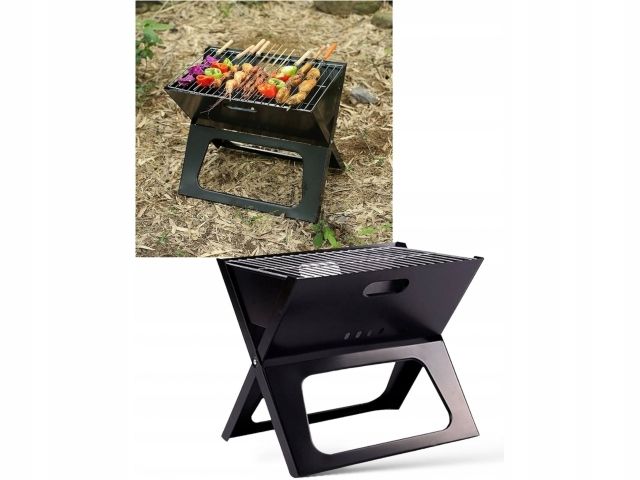Grill węglowy - turystyczny składany zdjęcie 4