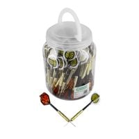 Zestaw rzutek MASTER Plated Brass 100 szt. - stal 16g
