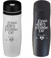 Prezent 2x kubek termiczny dla pary z grawerem