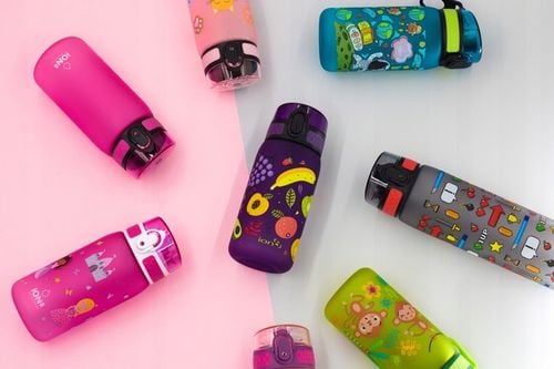 Bidon Butelka dla dzieci na wodę ION8 400ml Lamy na Arena.pl