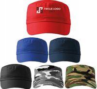 CZAPKA FIRMOWA Z DASZKIEM LOGO TWÓJ HAFT 5 sztuk